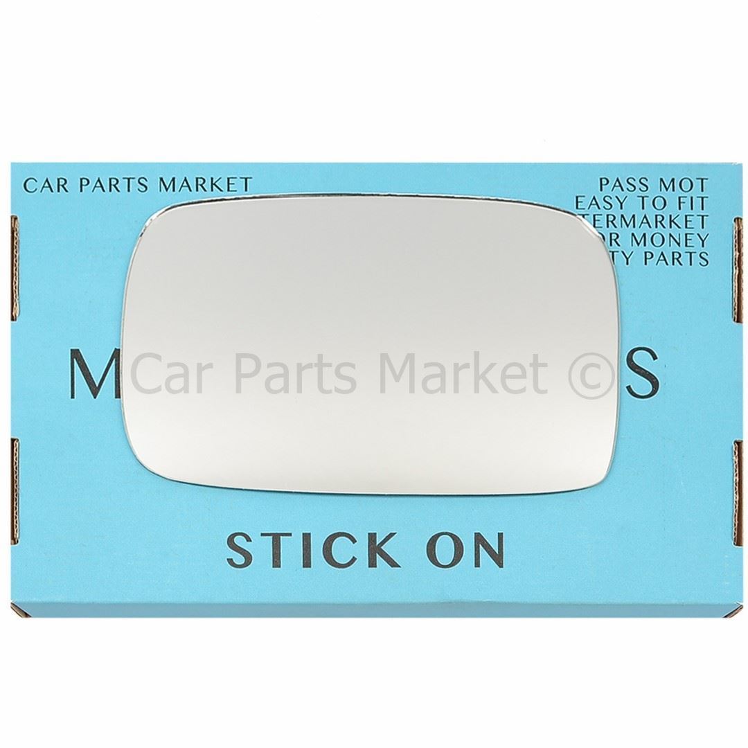 For Ford Fiesta II 1983-1989 Left Passenger Side Flat Wing Door Mirror Glass