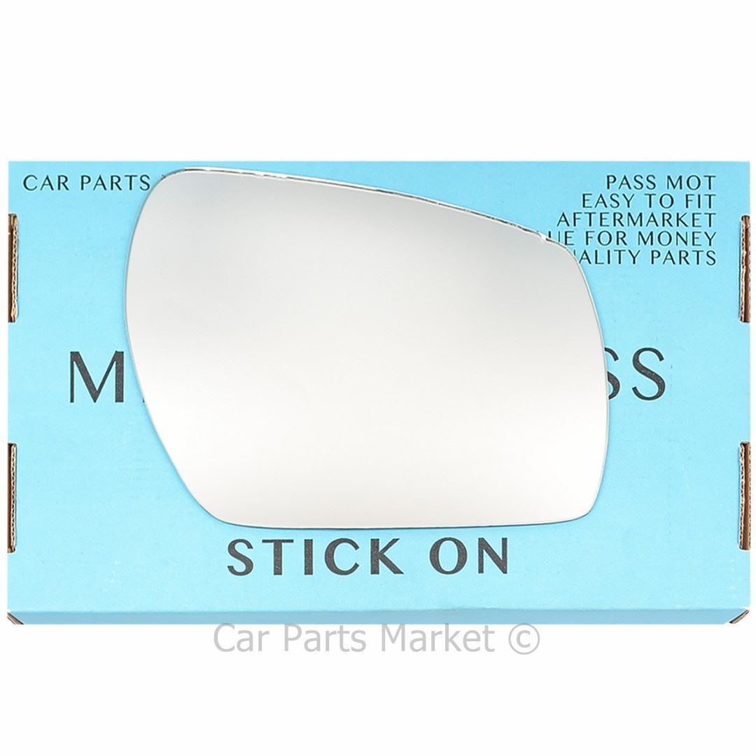 For Ford C-Max 09-10 Right Driver Side Flat Wing Door Mirror Glass