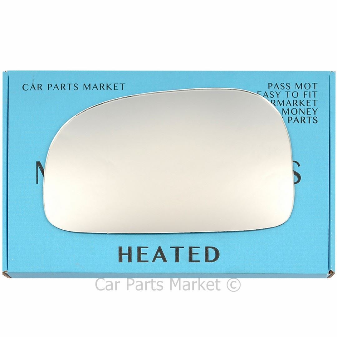 For Hyundai Santa Fe 00-05 Left Passenger Side Flat Electric Wing Mirror Glass