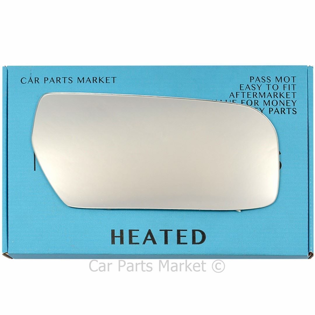 For Cadillac Cts 02-07 Right Driver Side Flat Electric Wing Mirror Glass