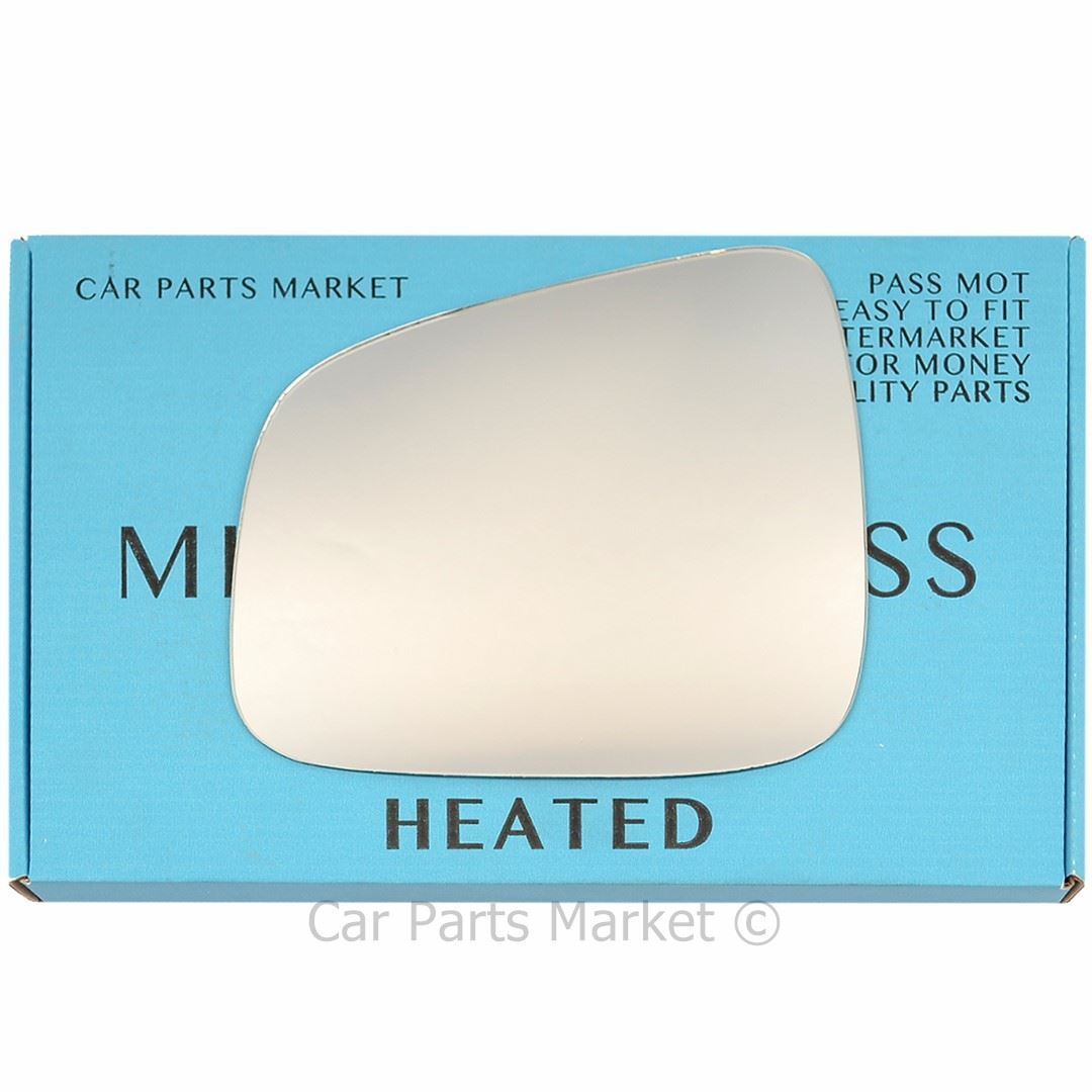 For Chevrolet Lacetti 09-11 Left Passenger Flat Electric Wing Mirror Glass