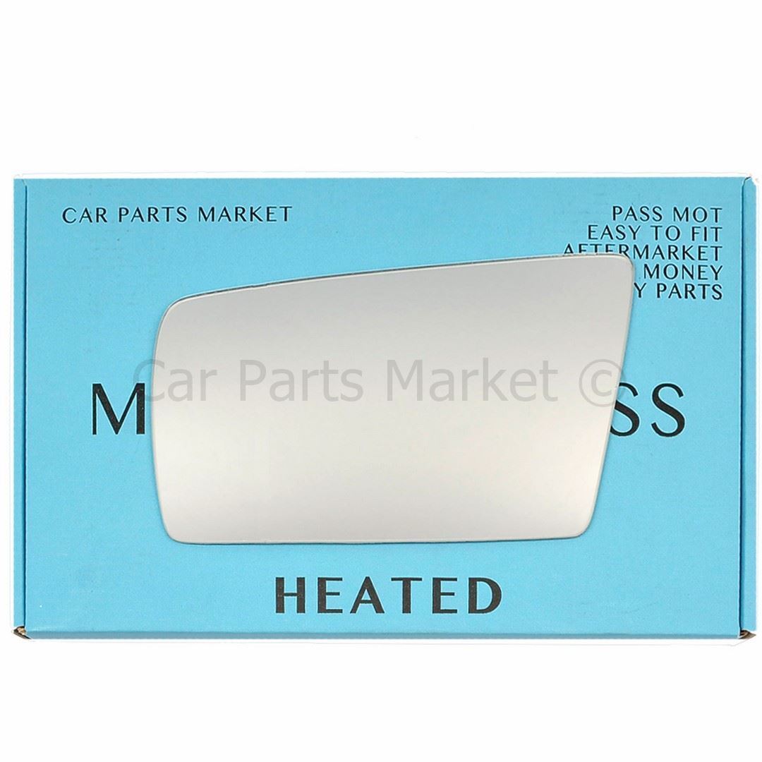 For Mercedes E-Class W210 1995-1999 Left Side Flat Electric Wing Mirror Glass
