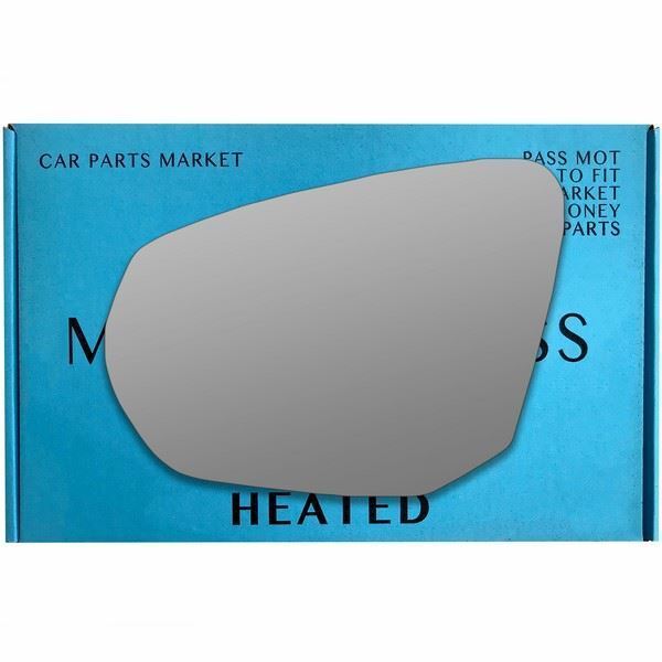 For Audi Q2 2016-22 Left Passenger Side Wing Mirror Glass electric
