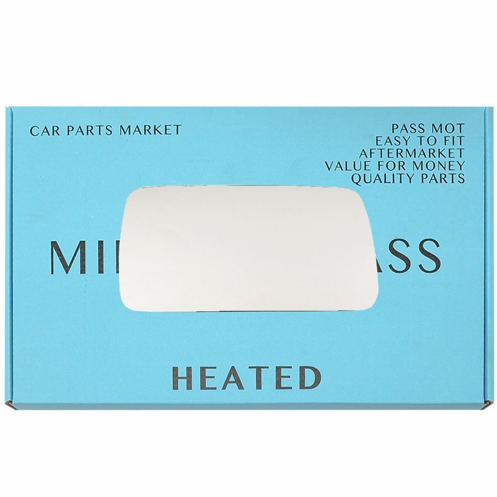 For BMW 3 series 75-82 Right Driver Side Electric Wing Mirror Glass