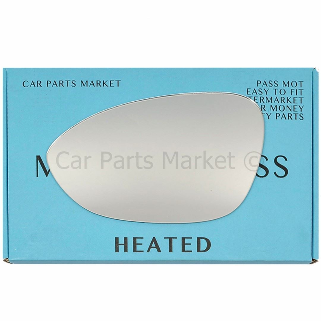 For BMW M3 2007-13 Left Passenger Side Electric Wing Mirror Glass
