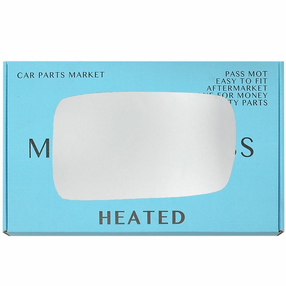 For BMW 7 Series 02-08 Right Driver Side Electric Wing Mirror Glass