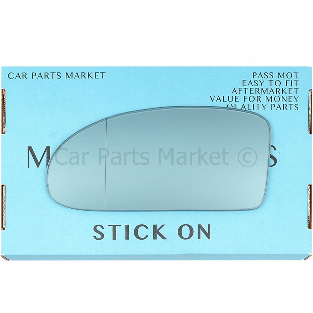 For Ford Focus 98-04 Left Side Aspheric Blue Wing Door Mirror Glass