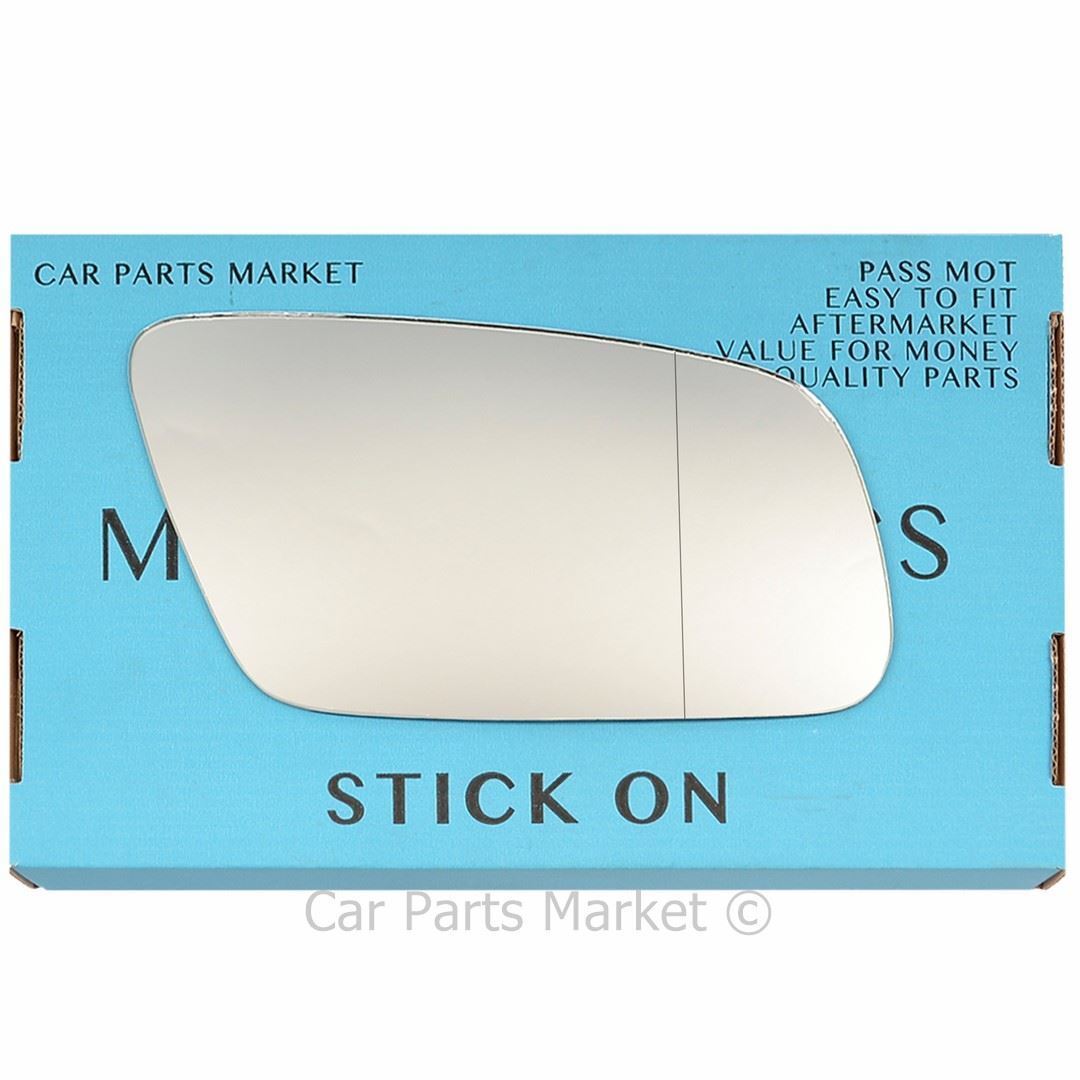 For Audi A8 99-02 Right Driver Side Aspheric Wing Door Mirror Glass