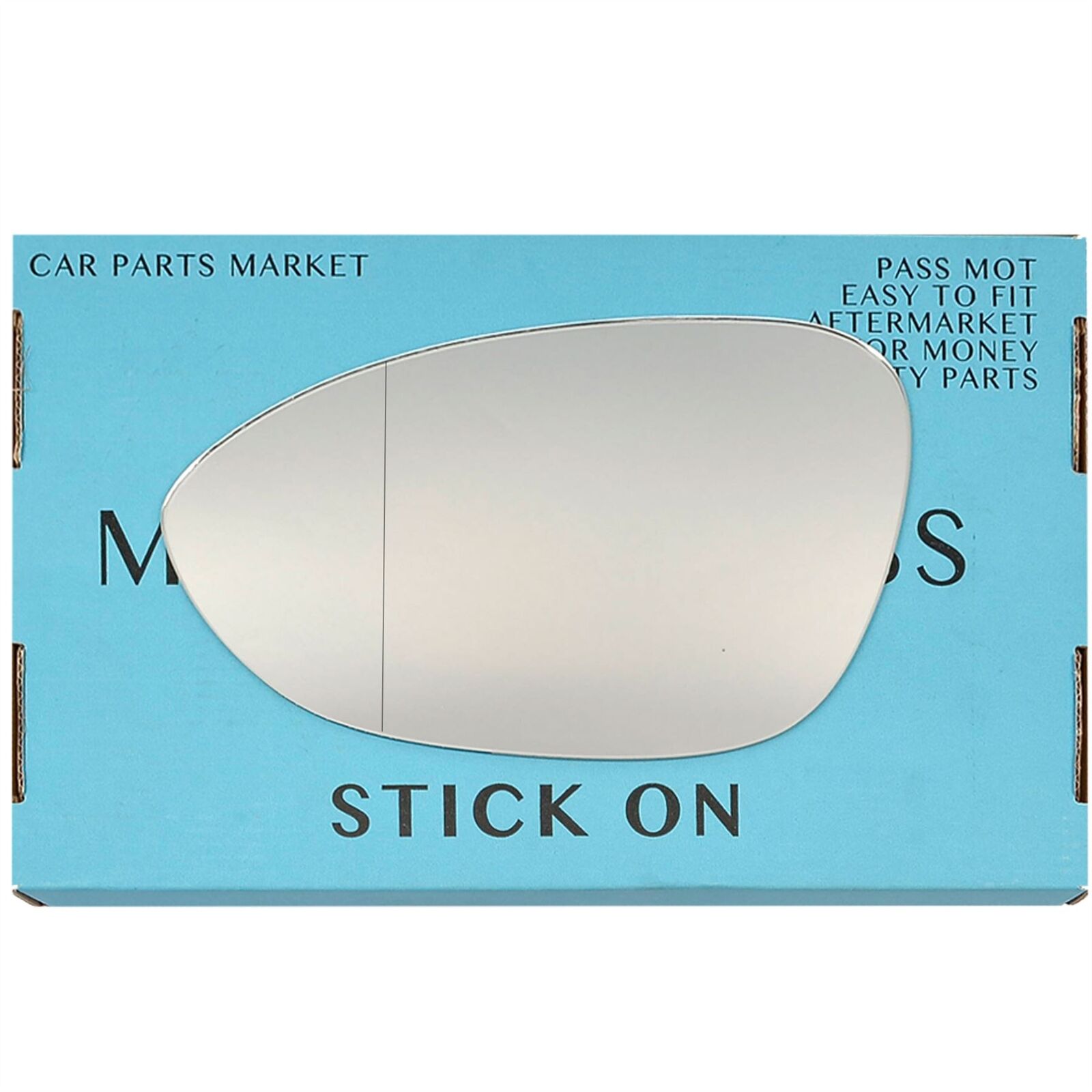 For BMW i8 2014-2020 Left Passenger Side Wide Angle Wing Mirror Glass