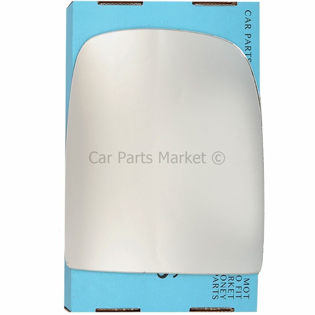 Right Driver Side Wing Door Mirror Glass For Iveco Daily 2006-14 + Plate