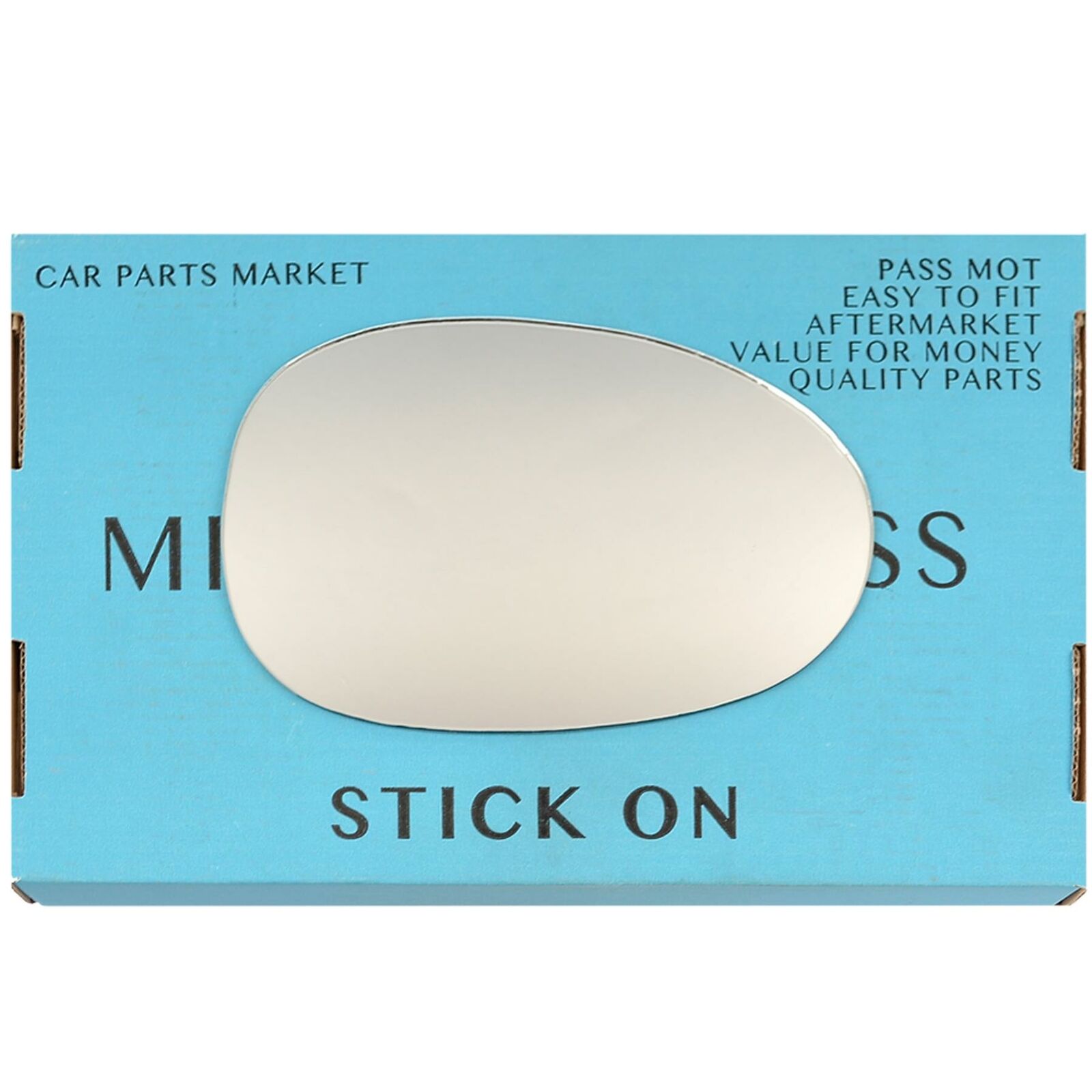 Right Driver Side Flat Wing Mirror Glass For Mazda MX-5 2005-2009