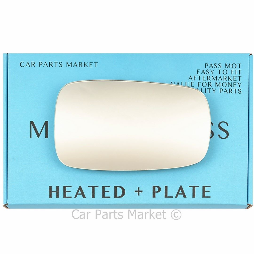 Right Wing Mirror Door Glass For Renault Vel Satis 2002-09 Heated +Plate