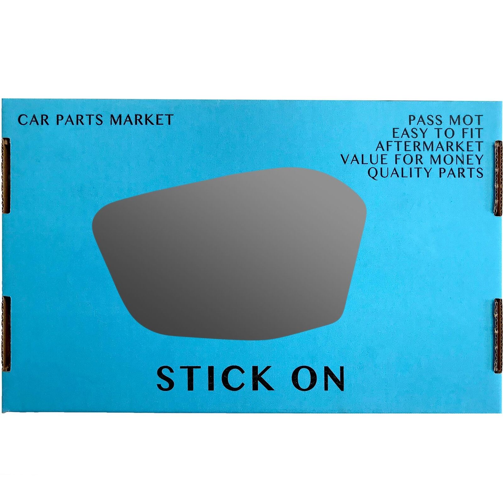 Left Passenger Side Wing Mirror Glass For Citroen C4, e-C4 2021-2023
