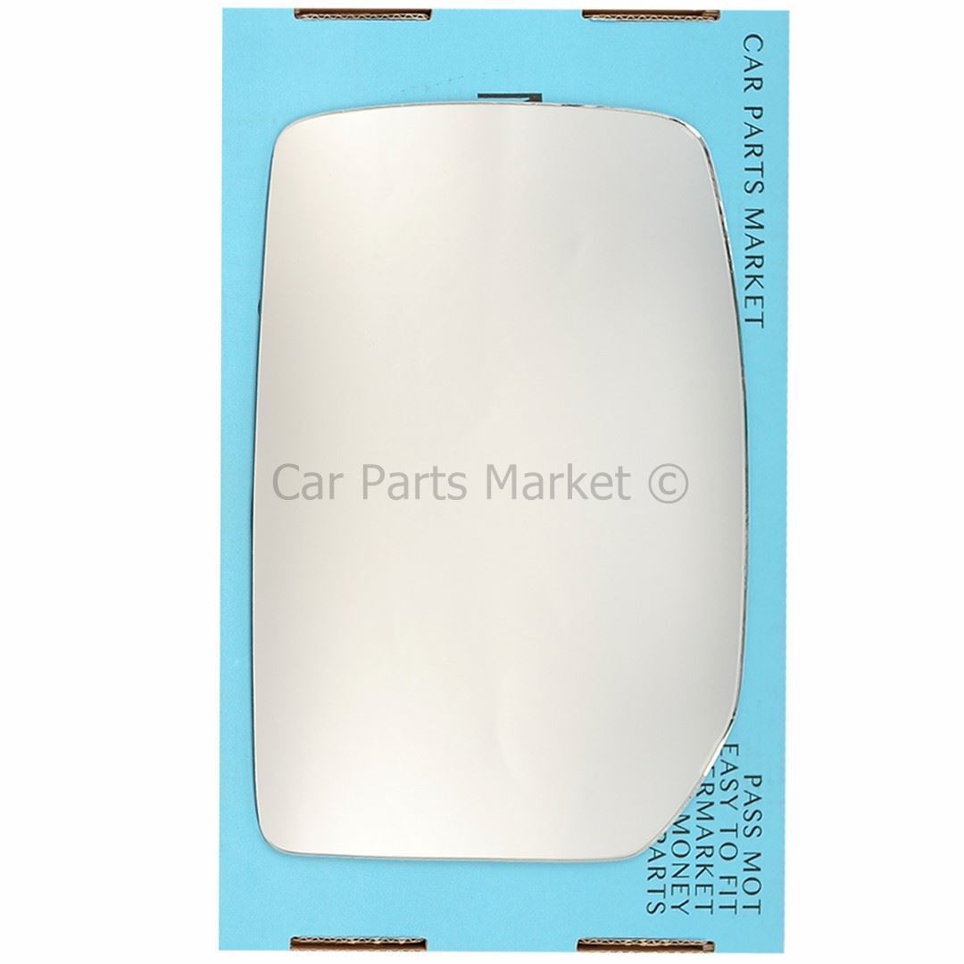Left Passenger Side Wing Door Mirror Glass For Ford Transit 2000-2014