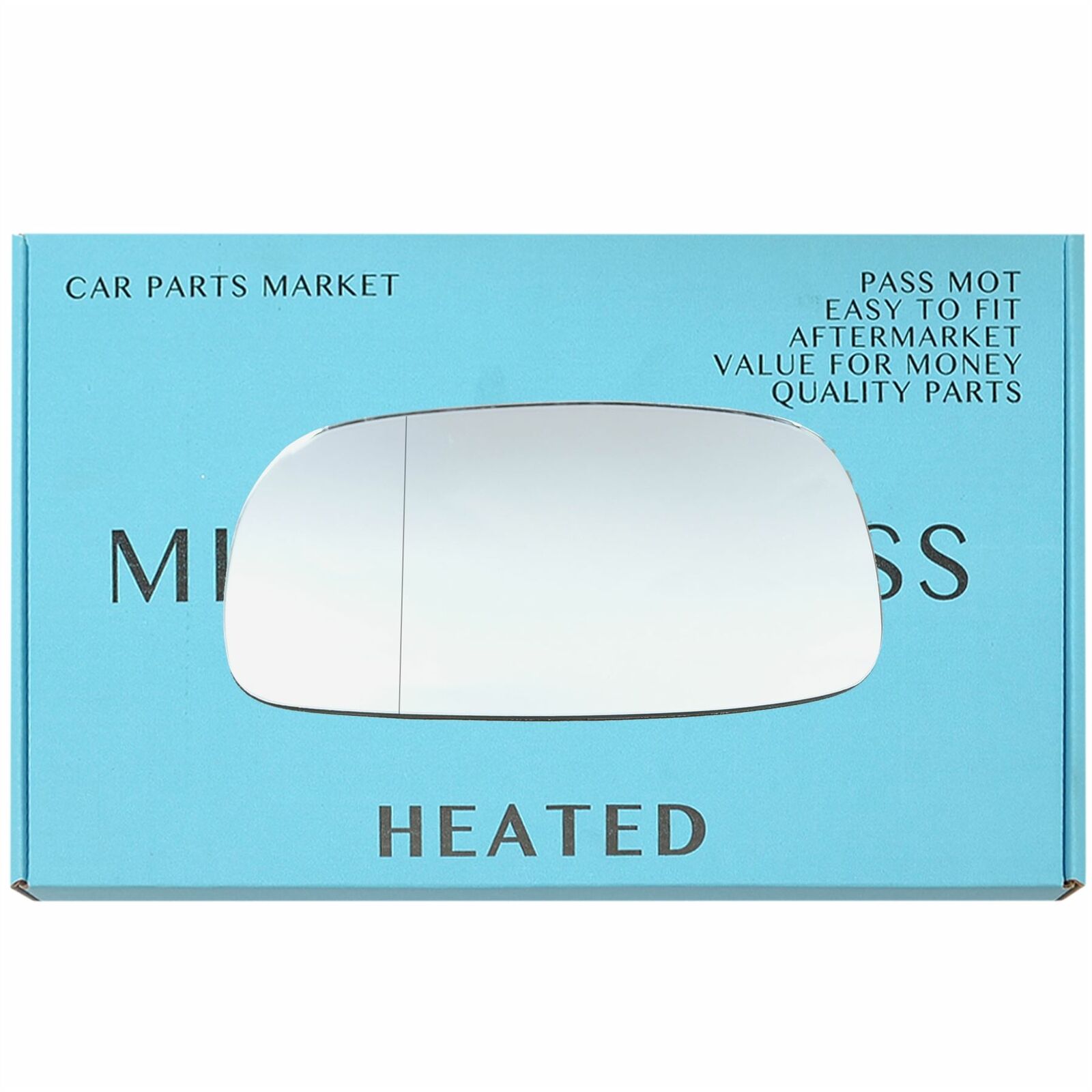 Passenger Side WIDE Angle Heated Wing Mirror Glass For TOYOTA CELICA MK7 00-06
