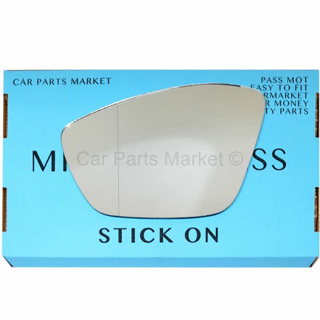 For Peugeot 308 14-20 Left Passenger Side Aspheric Wing Mirror Glass