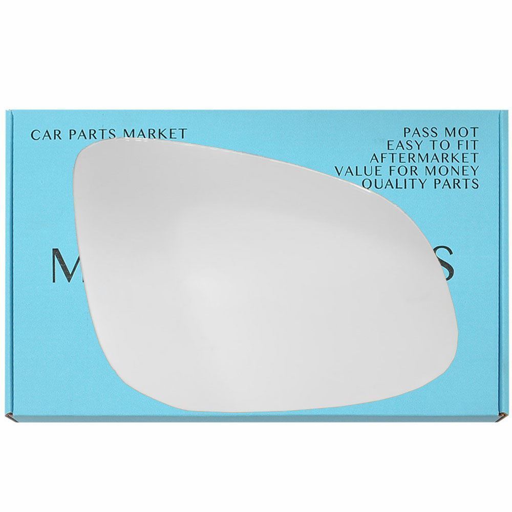 For Mercedes Citan 2012-2020 Right Side Flat Electric Wing Mirror Glass +Plate