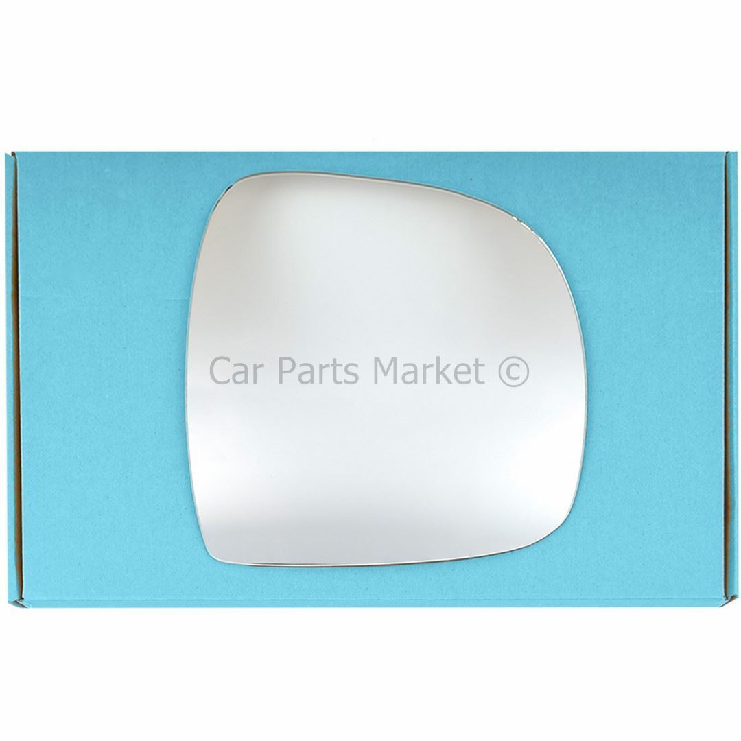For Mercedes Vito 2 2003-2009 Right Side Flat Electric Wing Mirror Glass +Plate