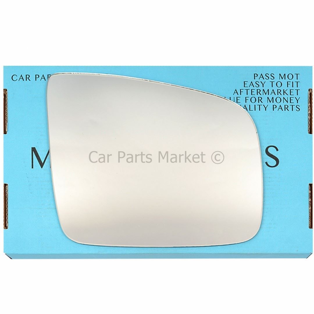 For Mercedes Viano 2010-2014 Right Side Flat Electric Wing Mirror Glass +Plate