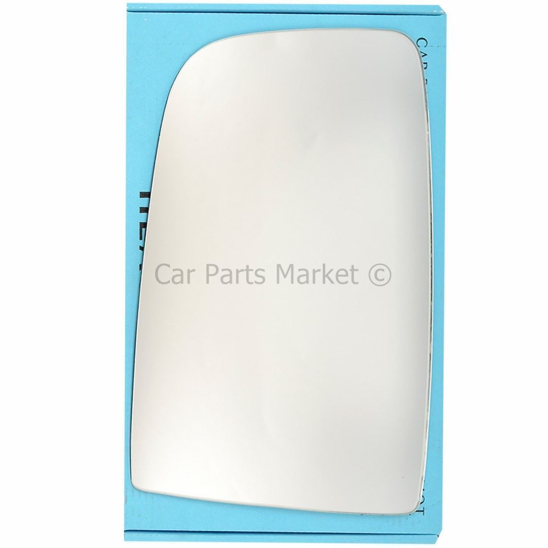 For Mercedes Sprinter 2006-2018 Left Side Flat Electric Wing Mirror Glass +Plate
