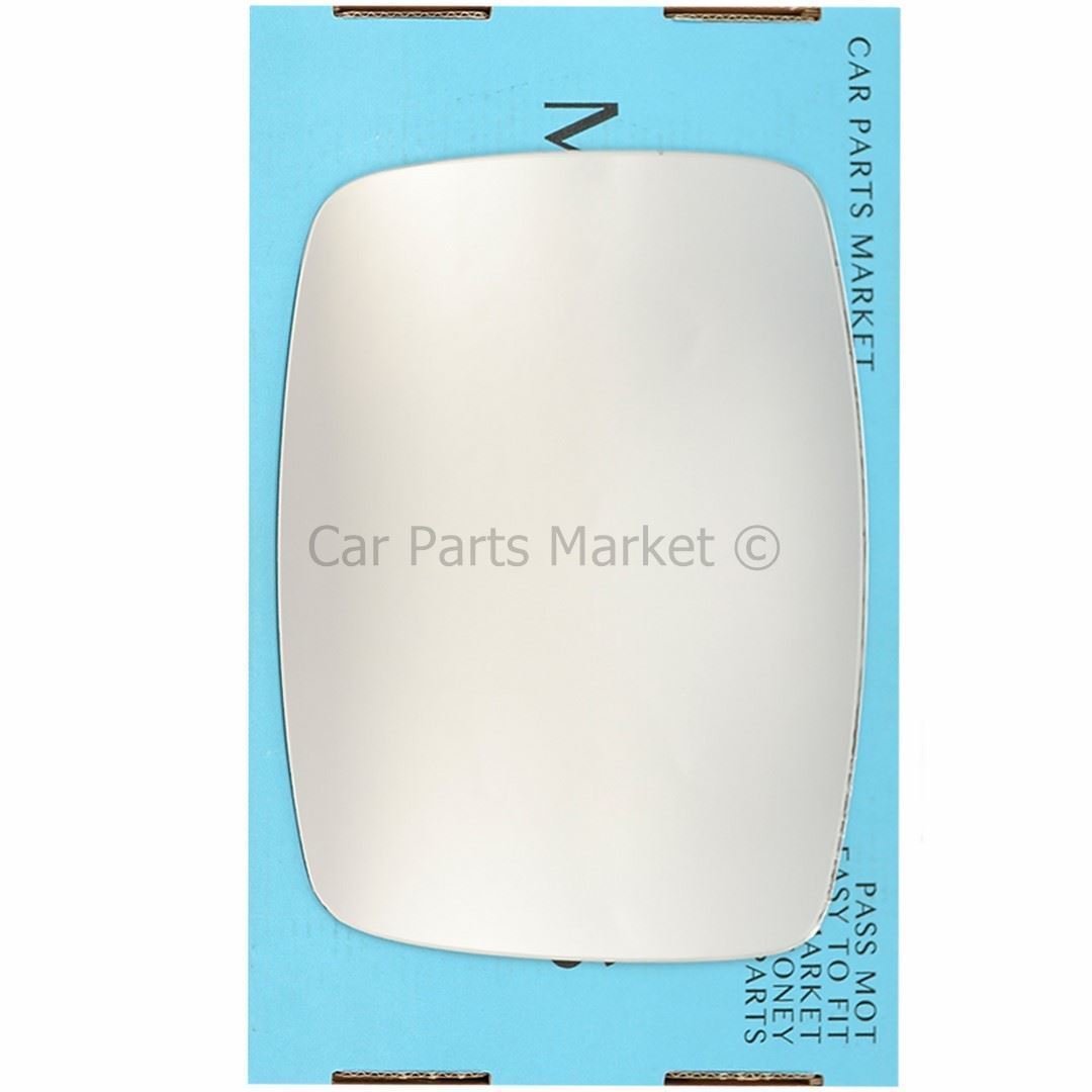 For Mercedes Vito mk1 1996-2003 Left Side Flat Electric Wing Mirror Glass +Plate