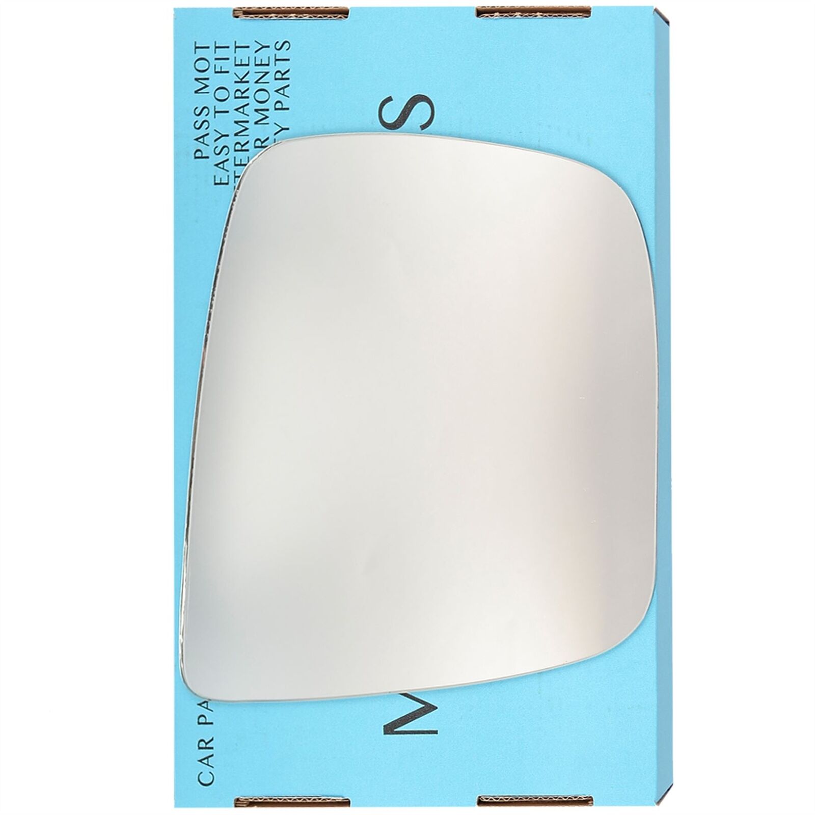 Right Driver Side Flat Wing Mirror Glass For Nissan NV200 2010-23 Heated + Plate
