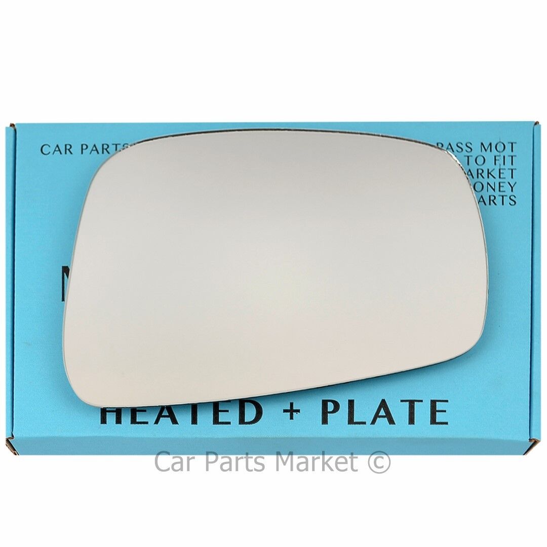 Right Side Flat Wing Mirror Glass For Nissan Pathfinder 2005-2008 Heated + Plate