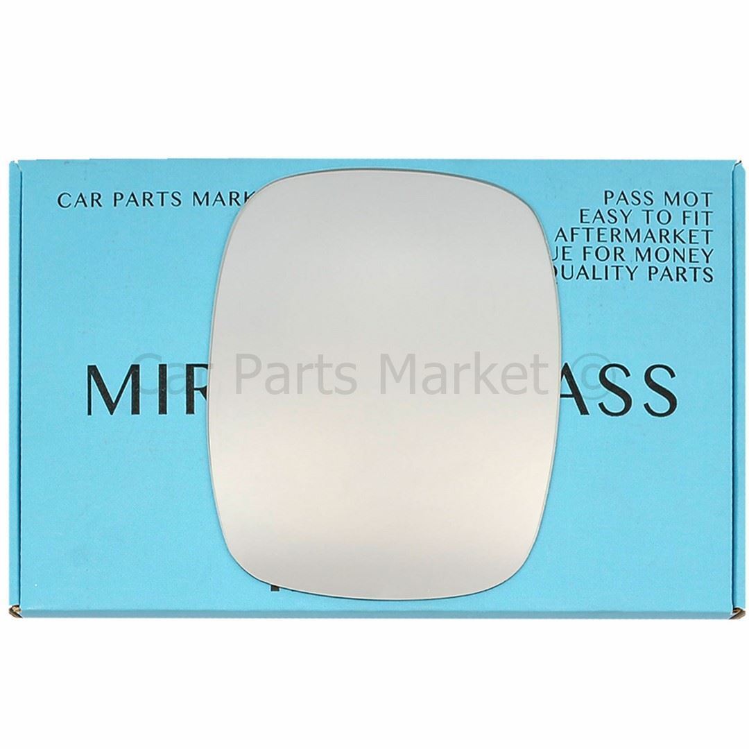 Right Side Flat Wing Door Mirror Glass For Vw Transporter T2 67-79