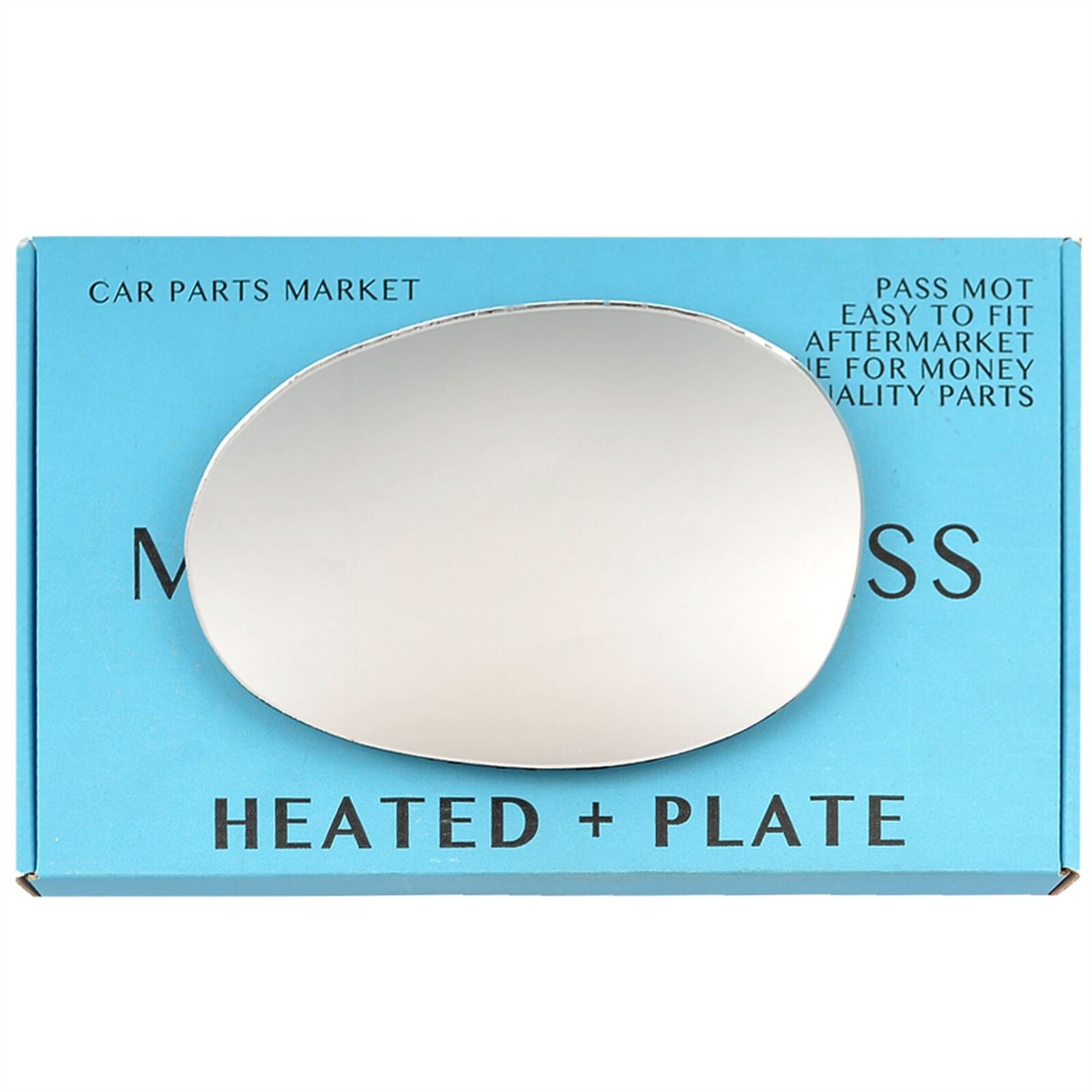 Left Side Wing Door Mirror Glass For Citroen C1 2005-2014 Heated +Plate