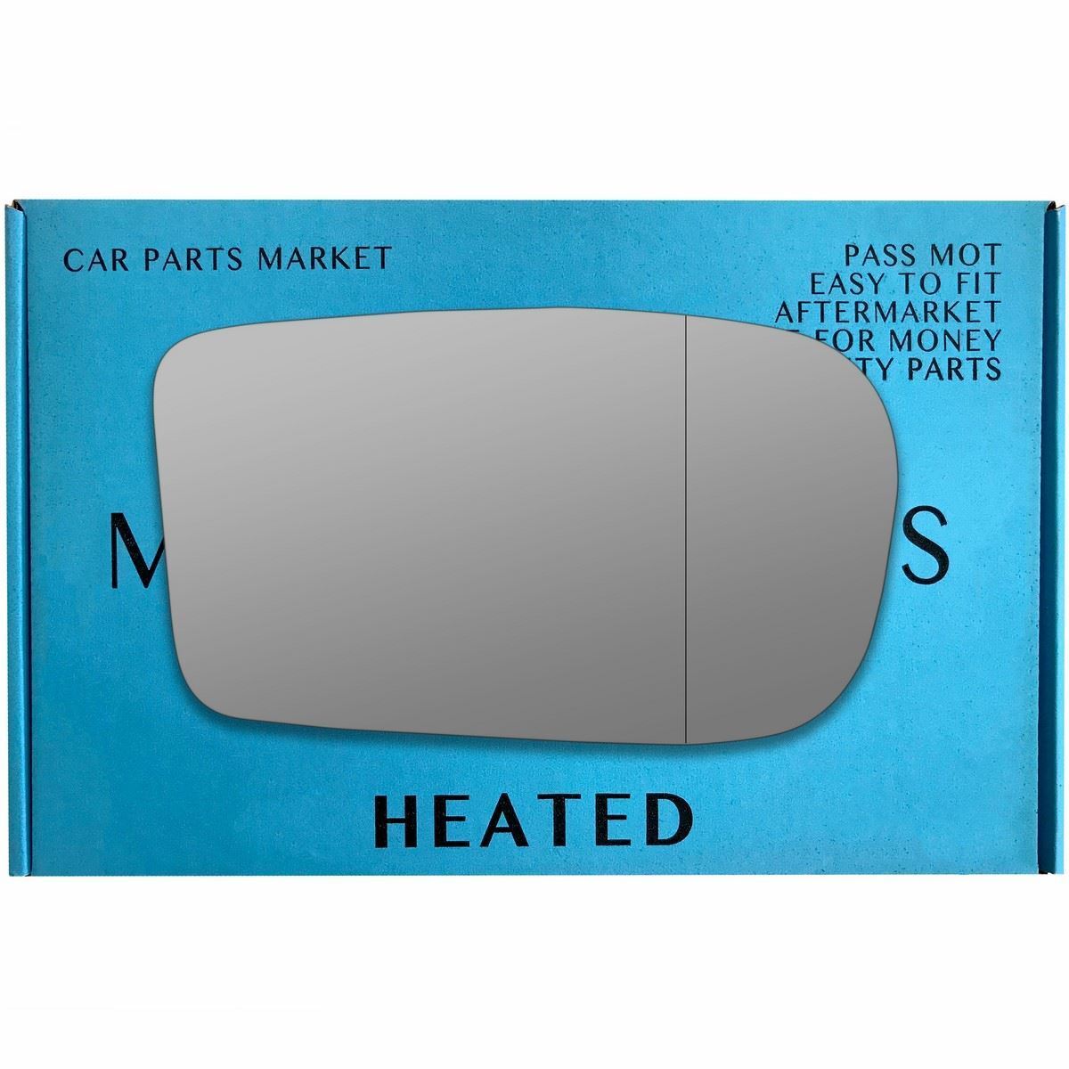 Right Driver Side Wide Angle Wing Mirror Glass For Chrysler 300C 2011-17 Heated