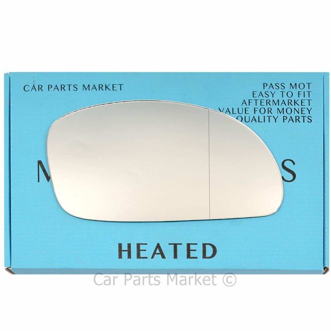 For Hyundai Lantra 95-00 Right Driver Side Aspheric Electric Wing Mirror Glass