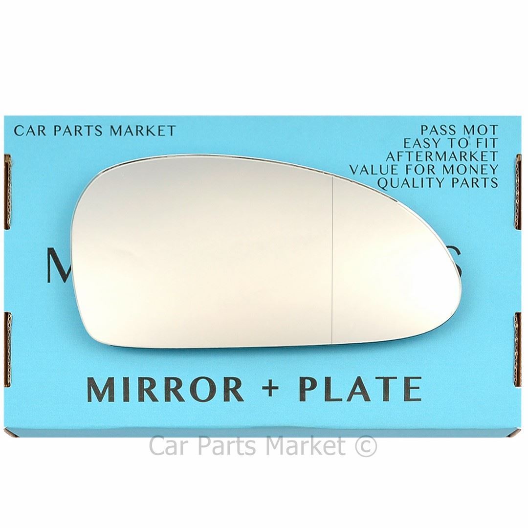 For Hyundai Sonata 1999-2004 Right Driver Side Aspheric Wing Mirror Glass +Plate