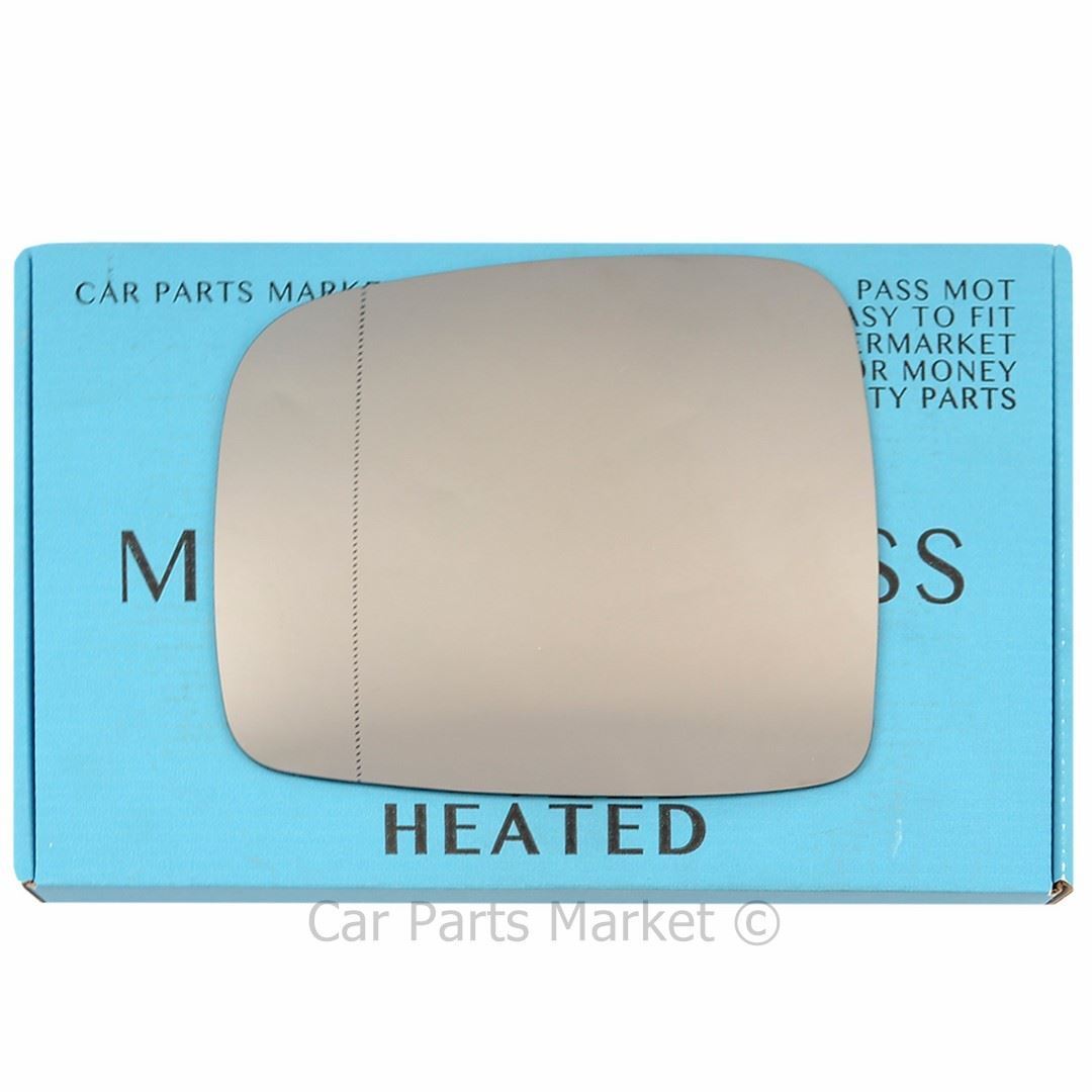 Left Side Wide Angle Wing Mirror Glass For Jeep Cherokee Liberty 2001-07 Heated