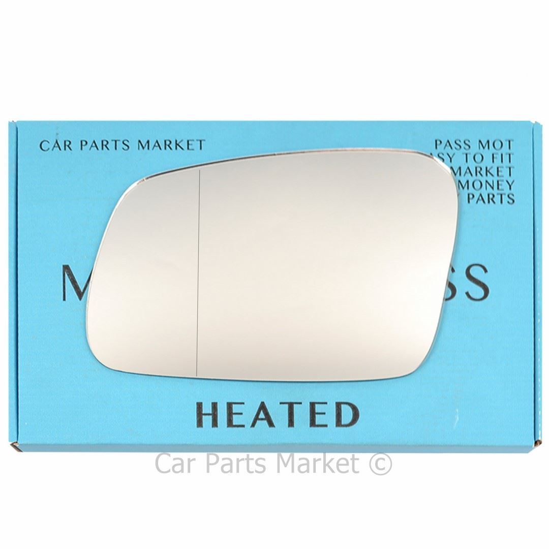 Left Side Wide Angle Wing Door Mirror Glass For Land Rover Discovery 95-04 heat