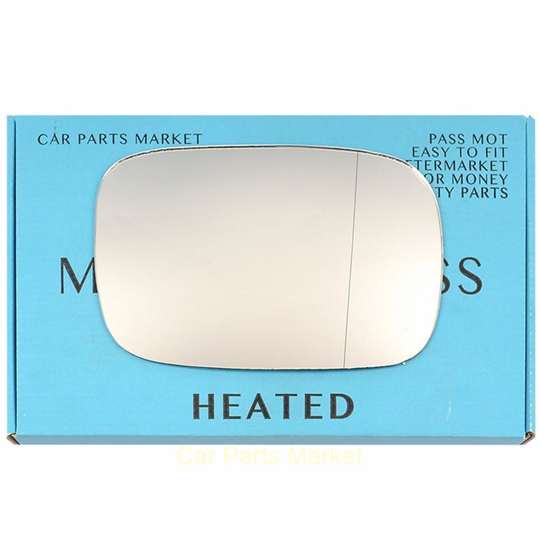 Right Driver Side Wide Angle Wing Mirror Glass For Lexus LS 430 2000-2006 Heated