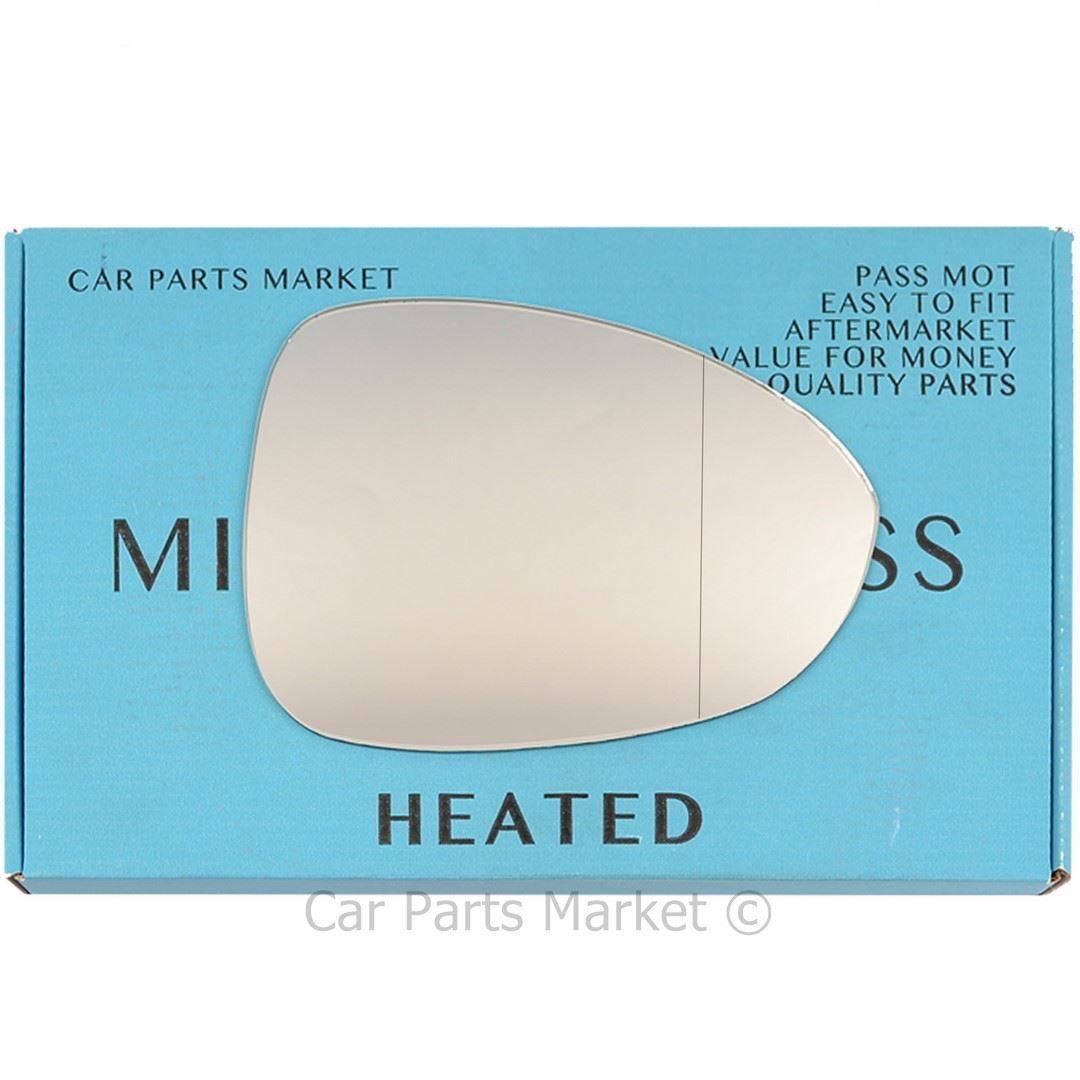 Right Driver Side Wide Angle Wing Door Mirror Glass For Mazda MX-5 09-15 Heated