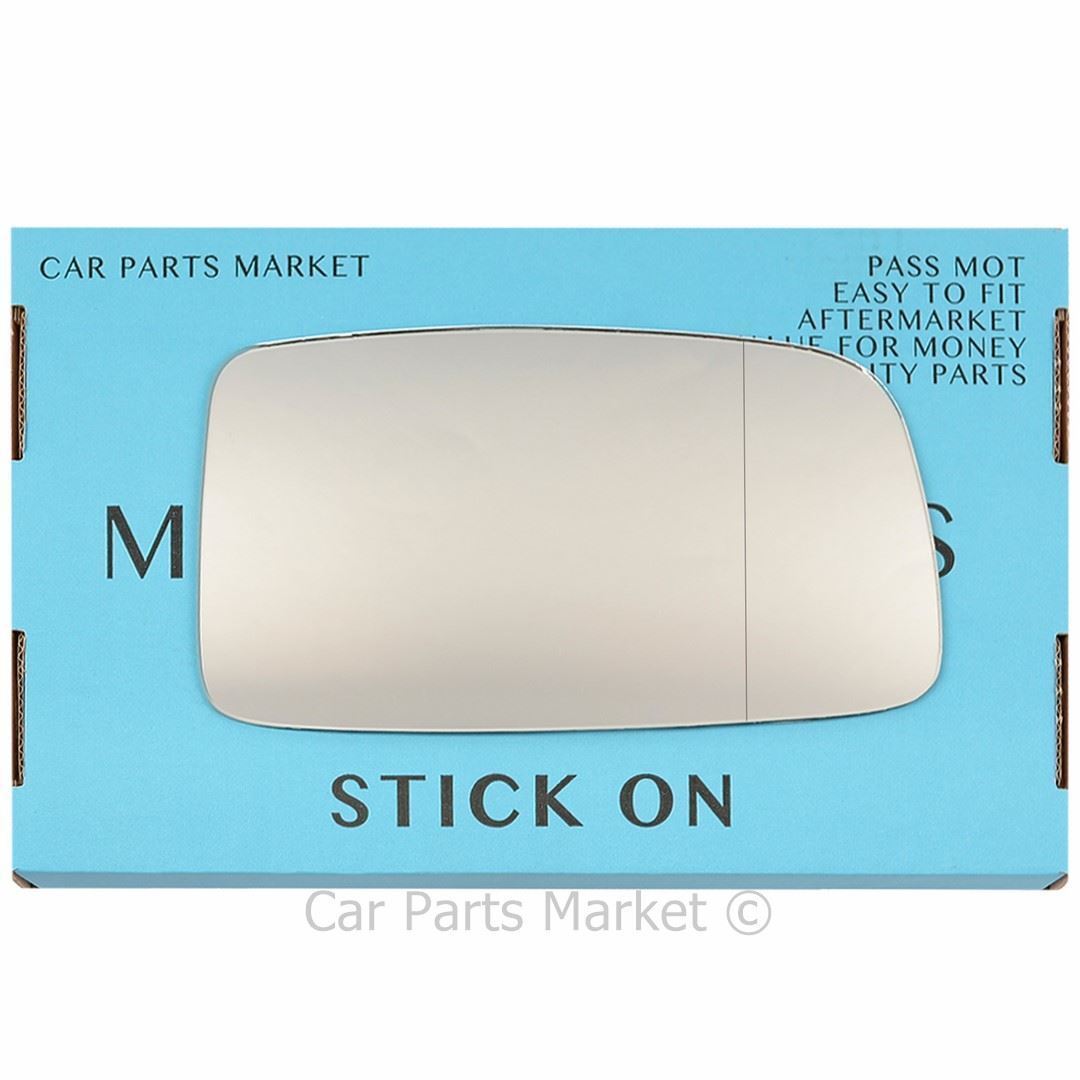 Right Driver Side Wide Angle Wing Mirror Glass For Mitsubishi Sigma 90-96 Heated