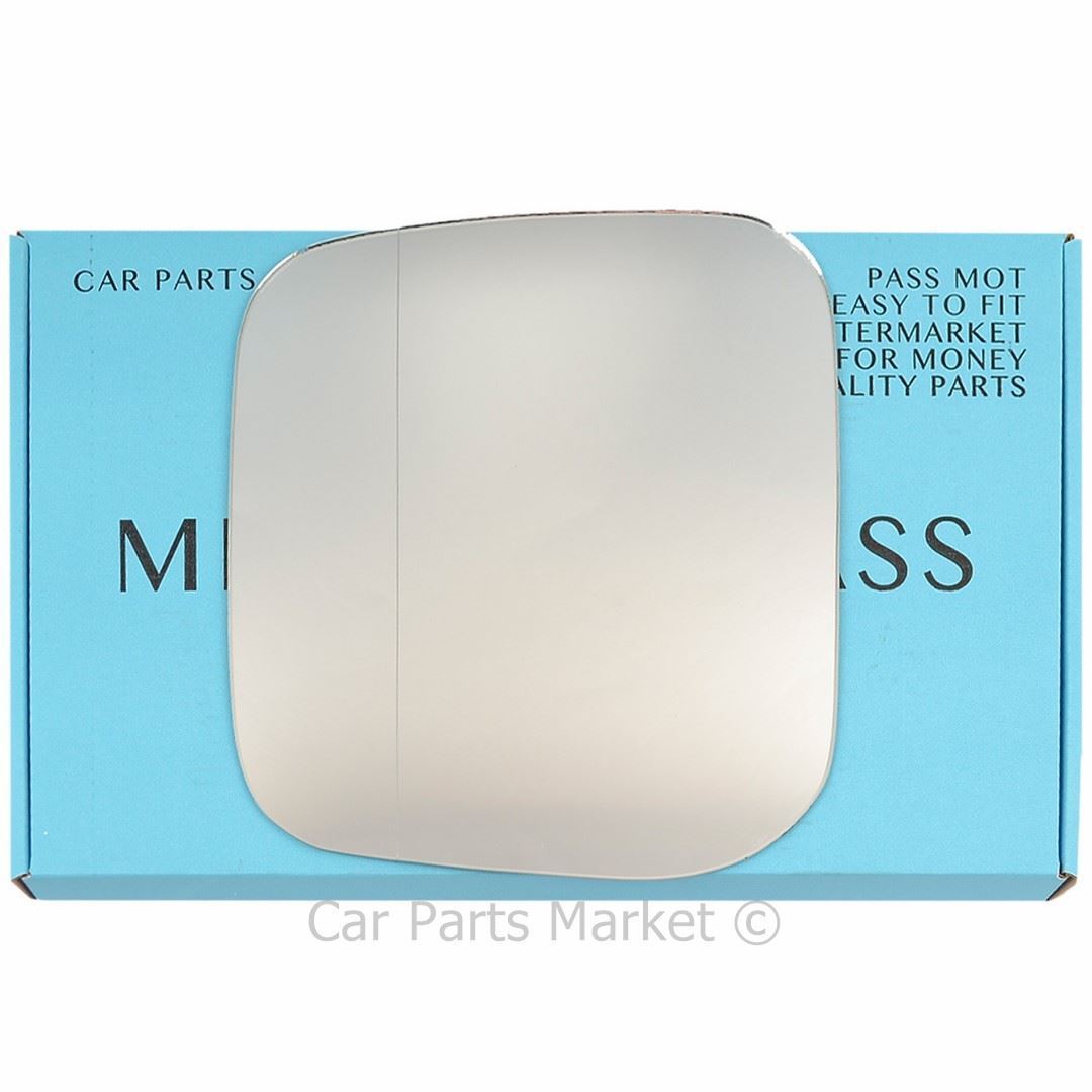 Left Side Wide Angle Wing Mirror Glass For Mitsubishi Shogun 1991-1999 Heated