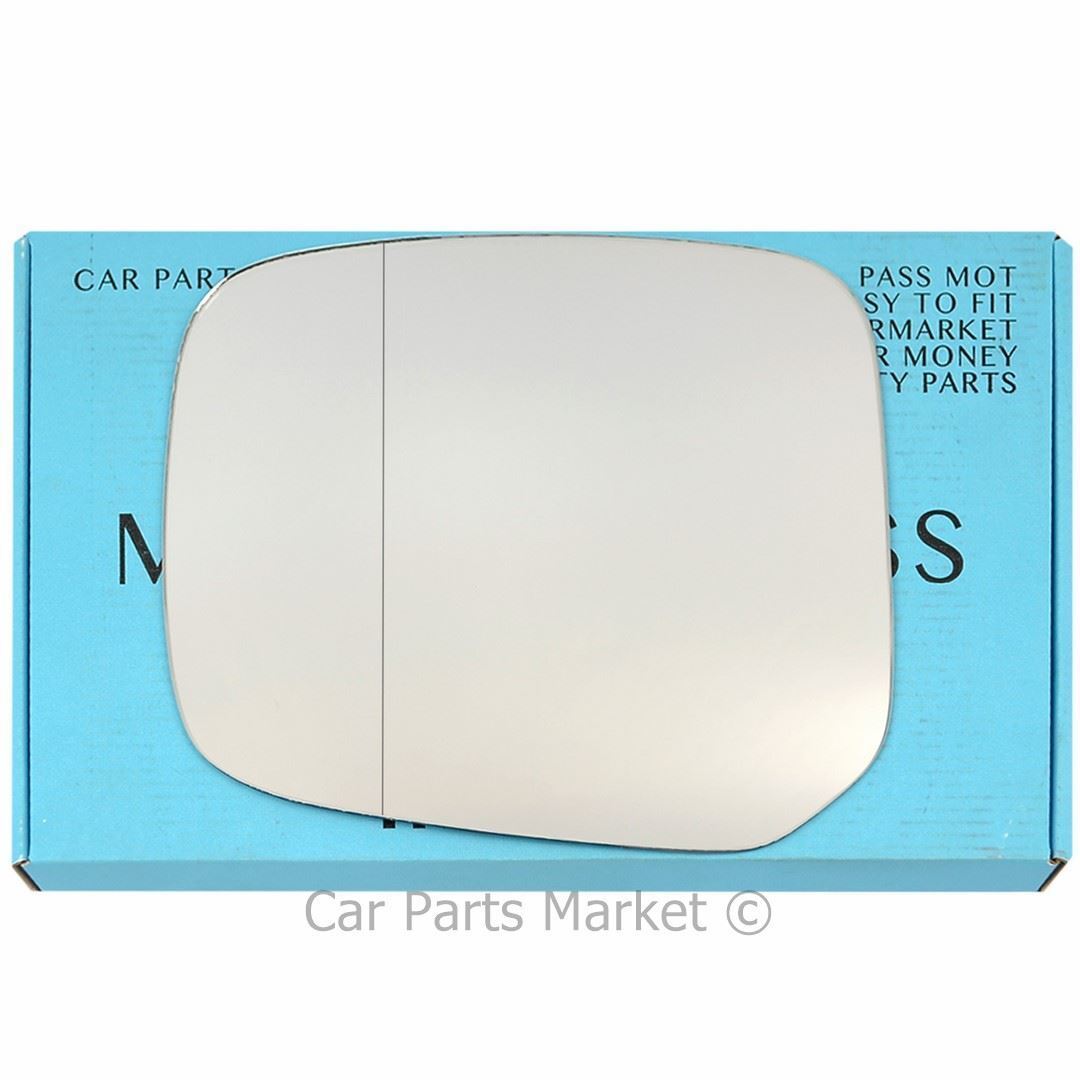 For MITSUBISHI L200 WARRIOR 95-05 Left WIDE Angle Heated Wing Mirror Glass