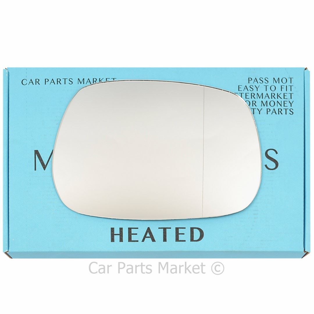 Right Side Wide Angle Wing Mirror Glass For Toyota Corolla Verso 2001-04 Heated