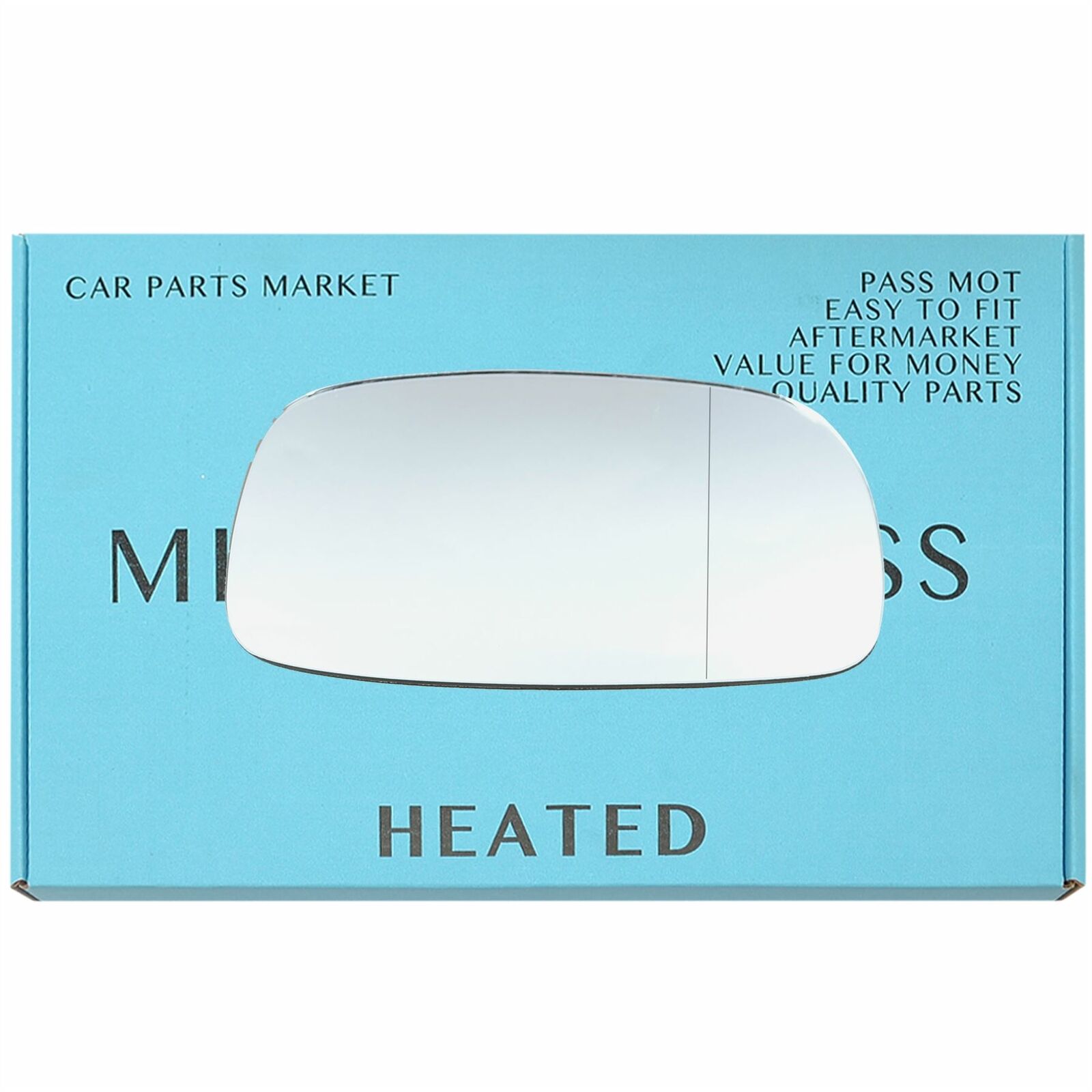 Driver O/S WIDE Angle Heated Wing Door Mirror Glass For TOYOTA CELICA MK7 00-06