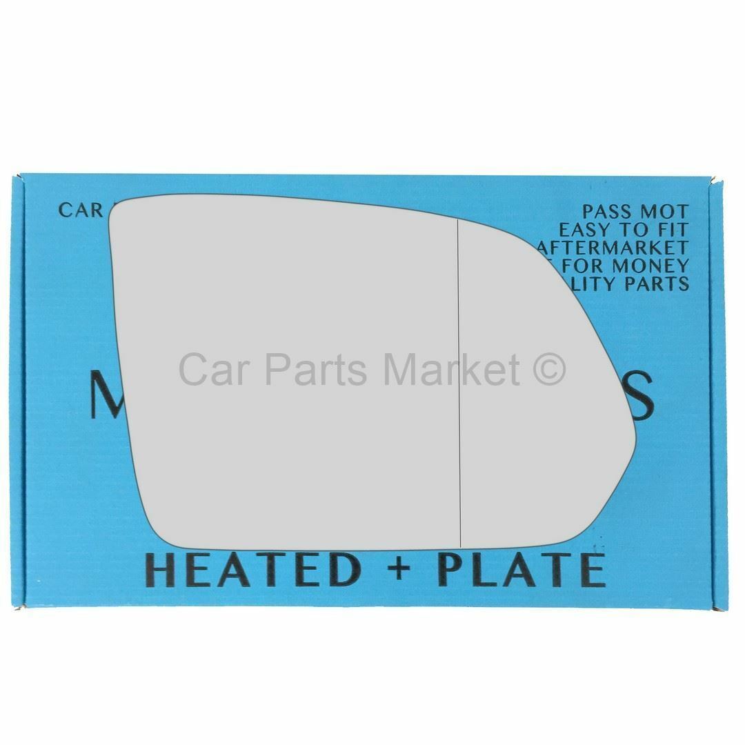 For Mercedes Vito 3 2015-2022 Right Side Aspheric Electric Mirror Glass +Plate