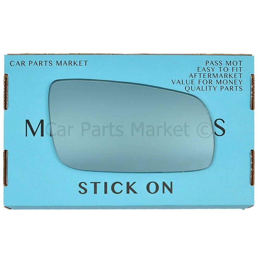 Right Driver Side blue Wing Door Mirror Glass For Audi A3 1996-2000