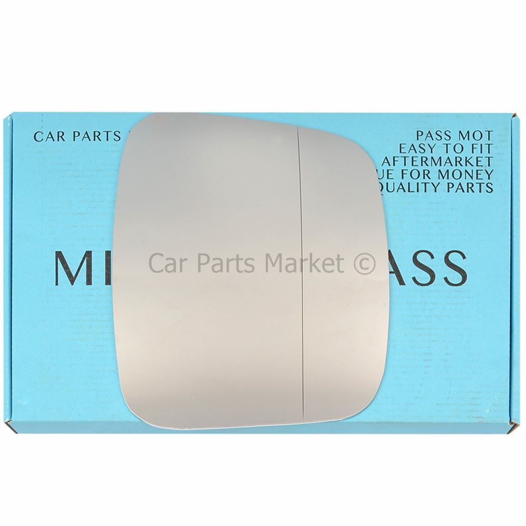 Right Side Wide Angle Wing Mirror Glass For Citroen Nemo 2008-2018 Heated +Plate