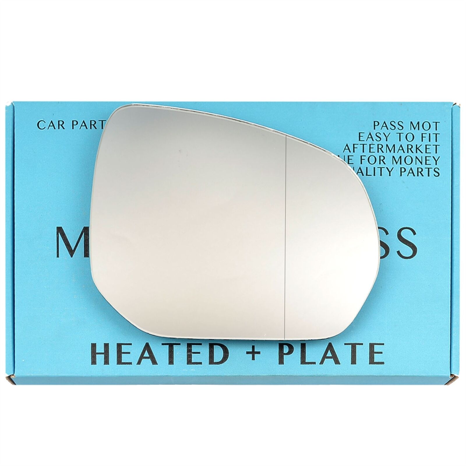 Right Side Aspheric Mirror Glass For Citroen C4 Picasso Grand 06-13 heat +Plate