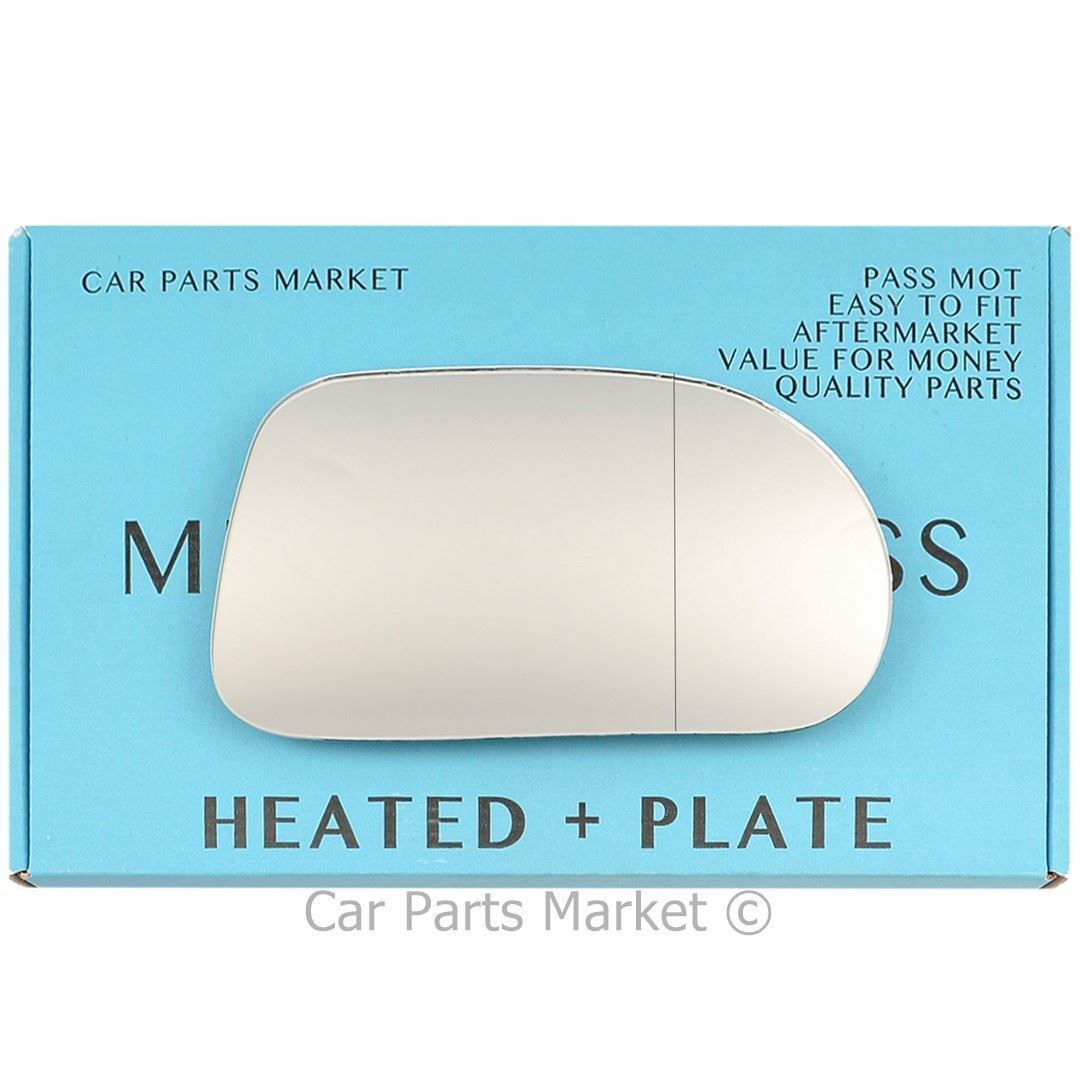 For Fiat Brava Bravo Marea 95-01 Right Aspheric Electric Mirror Glass +Plate