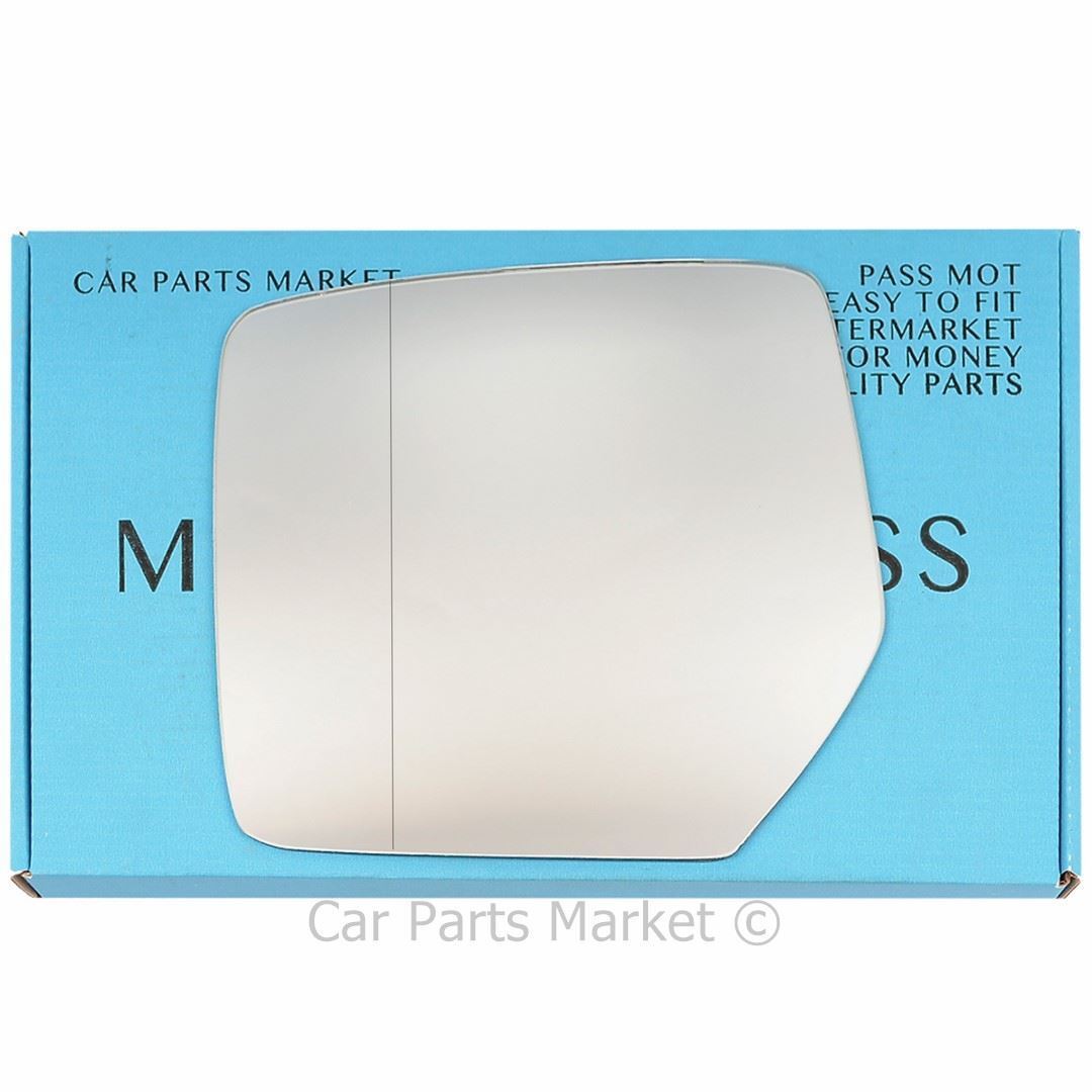 For Jeep Patriot 07-16 Left Side Aspheric Electric Wing Mirror Glass with Plate