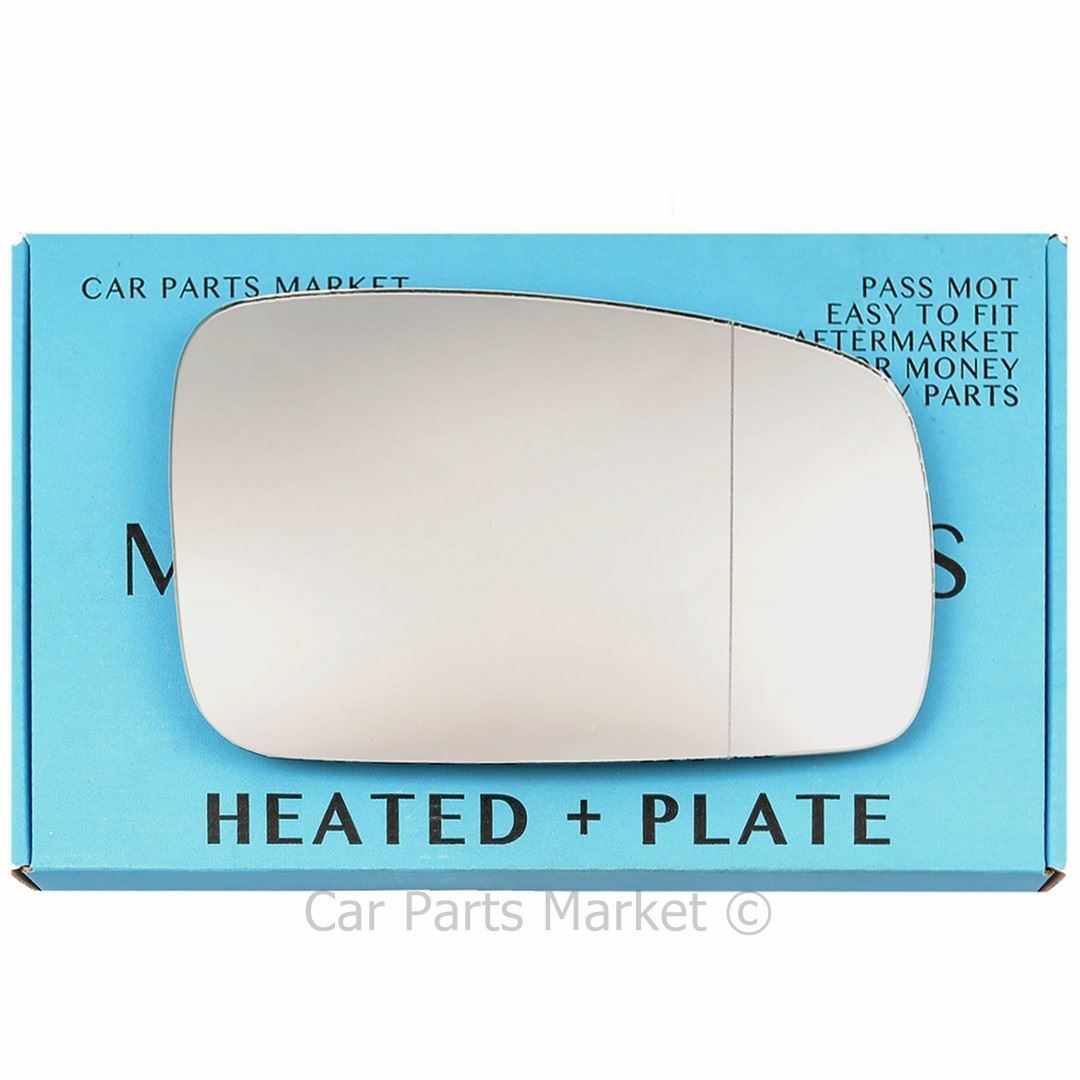 Right Side Wide Angle Wing Door Mirror Glass For Kia Sorento 02-09 Heated +Plate