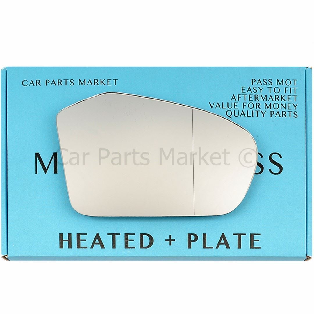 For Mercedes B-Class 05-08 Right Side Aspheric Electric Wing Mirror Glass +Plate