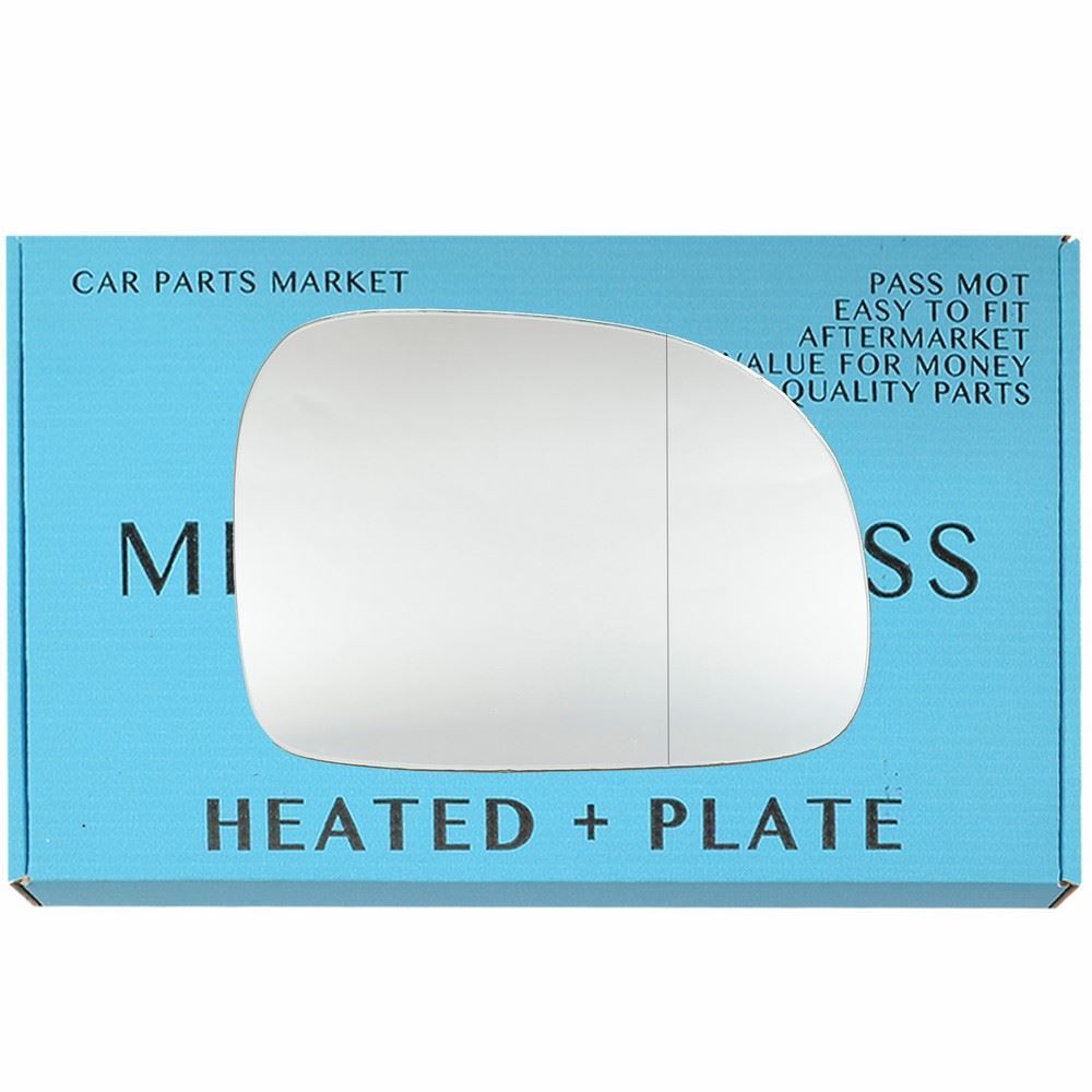 For Mercedes Viano 2004-2009 Right Side Aspheric Electric Mirror Glass +Plate